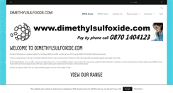 Desktop Screenshot of dimethylsulfoxide.com